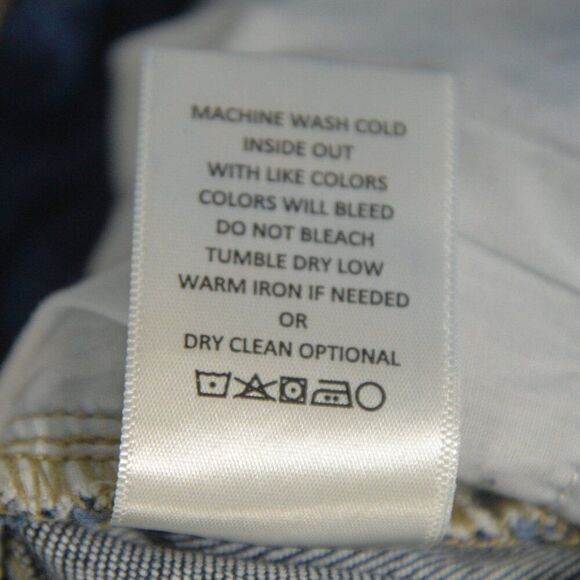 Zenana Button Fly Denim Jeans Medium Wash Size 25 - Picture 6 of 6